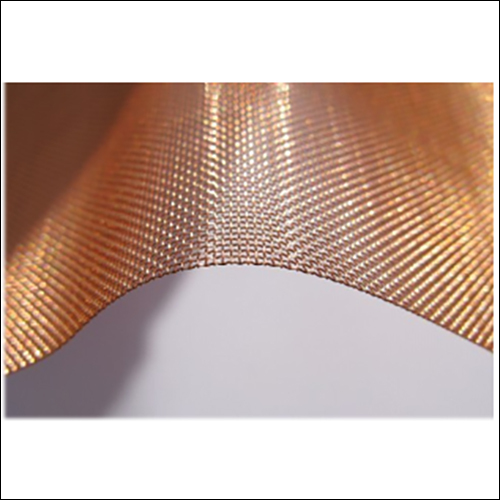 Copper Wire Netting - Color: Golden