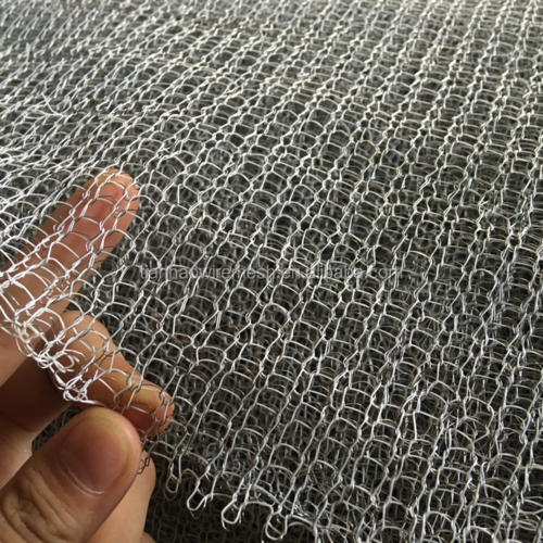 Ginning Knitted Mesh - Color: Sliver