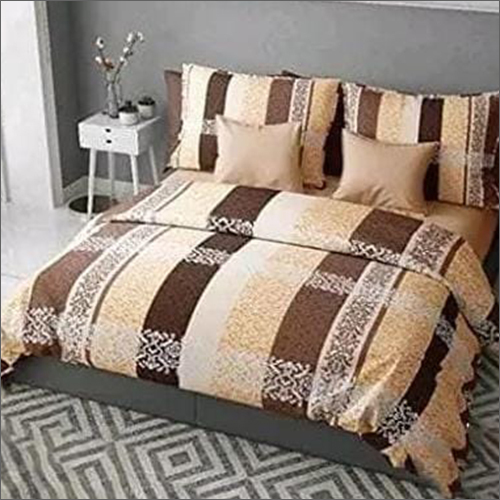 मल्टीकलर क्रिस्टल प्रिंटेड बेडशीट्स