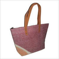 जूट फैंसी कॉटन बैग