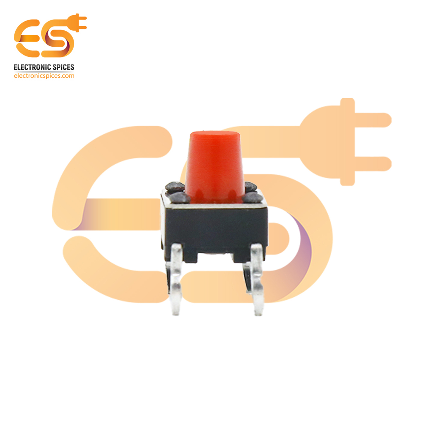 Red Color Tactile Momentary Push Button Switches