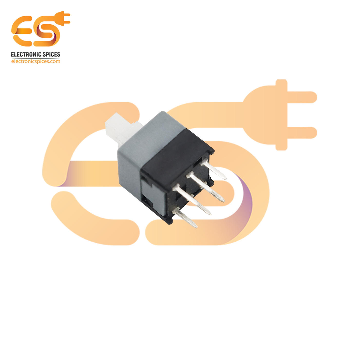Self-lock Latching Mini Push Button On/off 6 Pin Switch