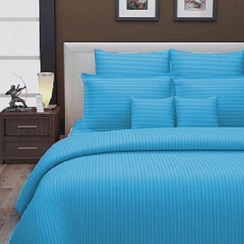 Hospital Bed Sheet Colour 300TC - 100% Cotton Single Size, Sattin Patti Colour | Lightweight, Washable, Fade-Resistant, Soft Feel