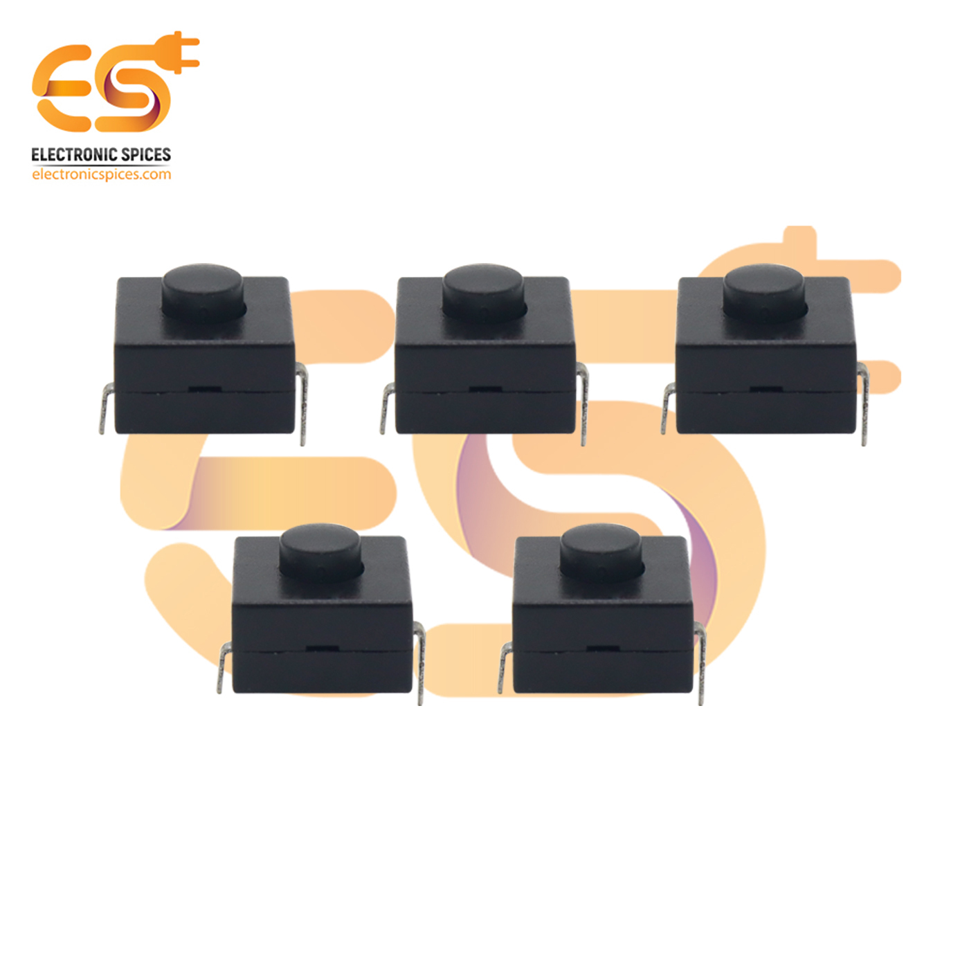 Pts-09 2 Pin On/off 1a 30v Self Lock Tactile Switch