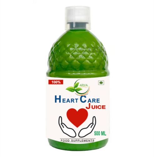 Heart Care Juice - 500ml Bottle | Cardio Tonic with Arjuna, Amla & Aloe Vera, Rich in Antioxidants, Supports Vascular Health, 24-Month Shelf Life