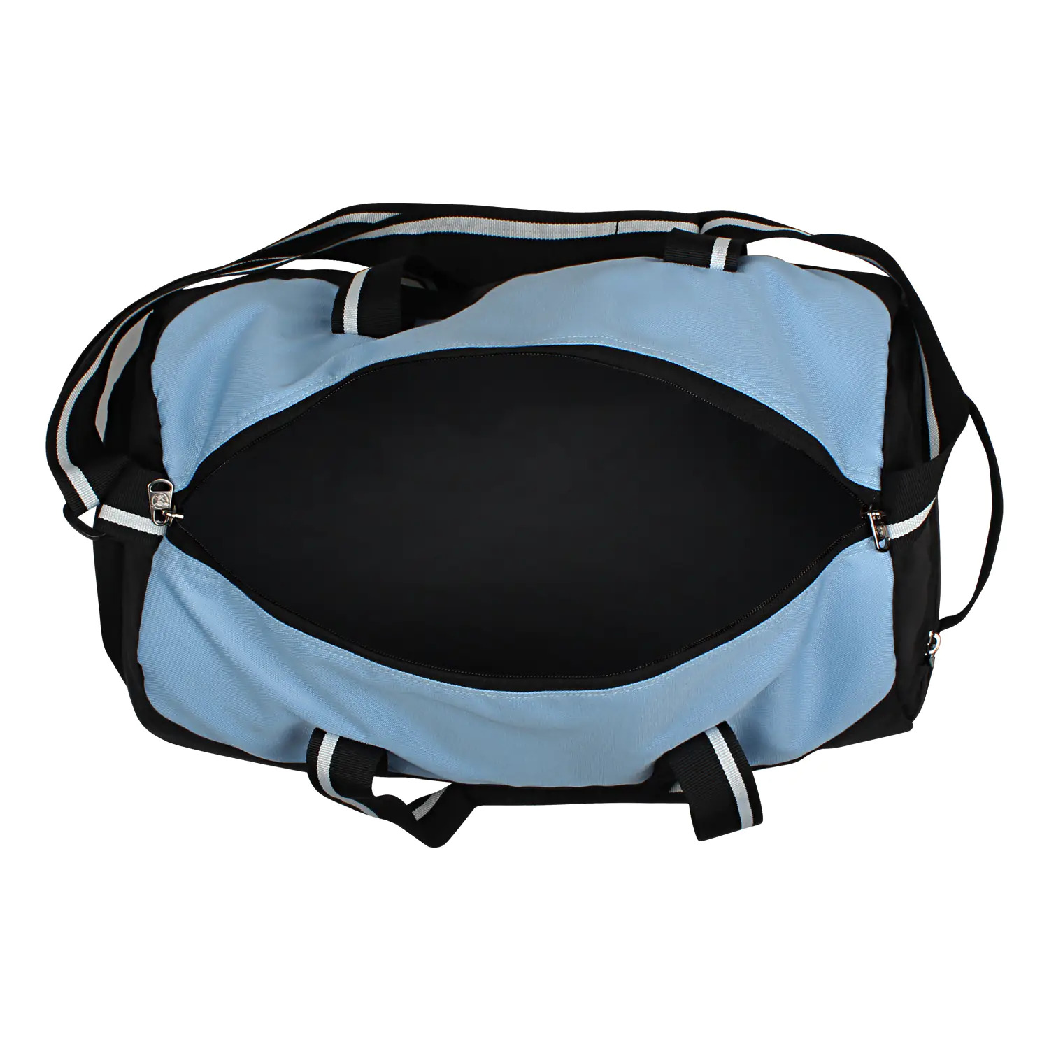 Blue And Black Bolt Duffel Bag