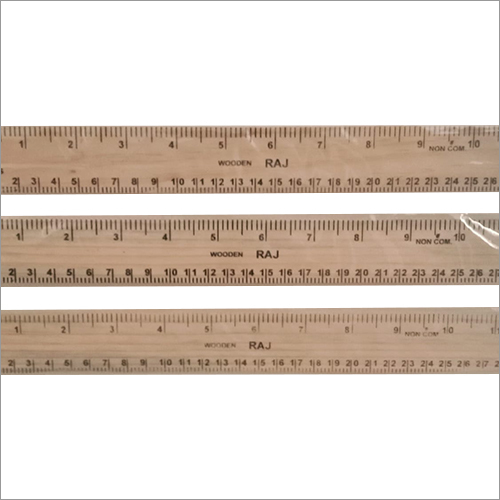 Wood Wooden Scale Big Size And Small Size 12 Inch