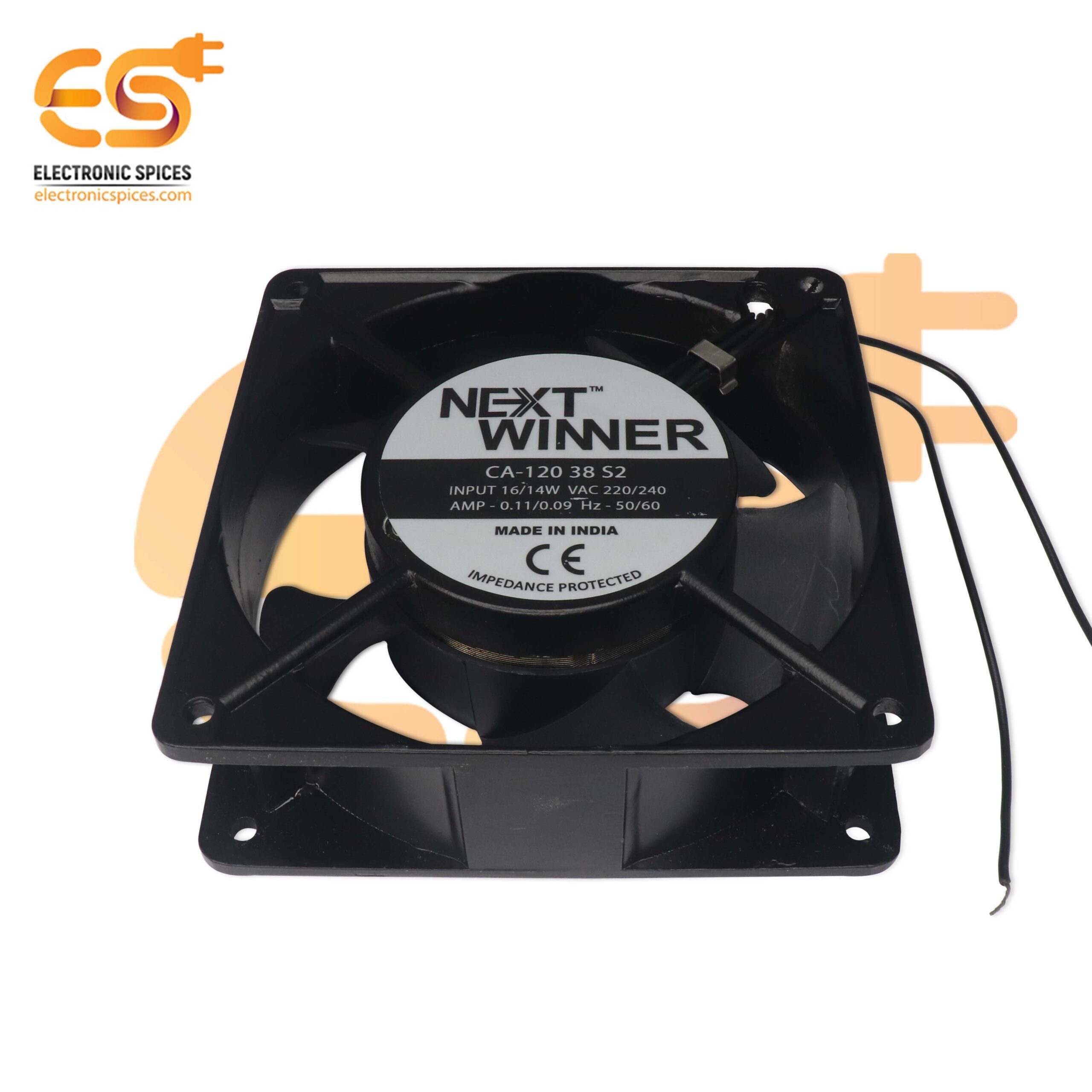 Next Winner Made In India 12038 4.75 Inch (120x120x38mm) Brushless