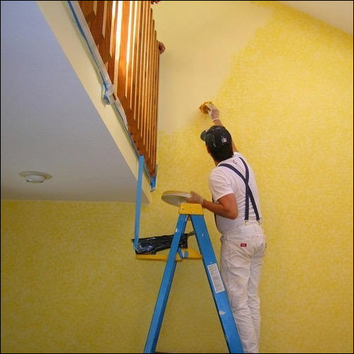 Commercial Wall Painting Services - Acrylic, Latex, Enamel | Detailed Planning, Safety Equipment Included, 1 Year Warranty