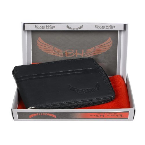 Black Mens Wallet With Clip