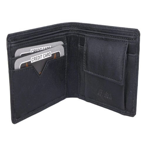 Black Mens Wallet With Clip