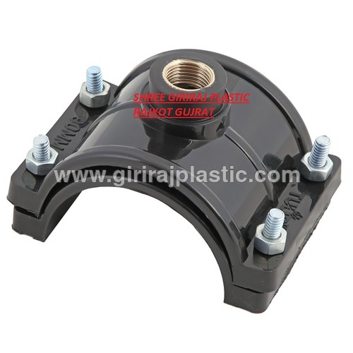 Service Saddle Black Virgin - Application: Midium Pressure Pvc Or Hdpe Pipe
