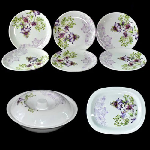 White 32 Pc For Serving Food