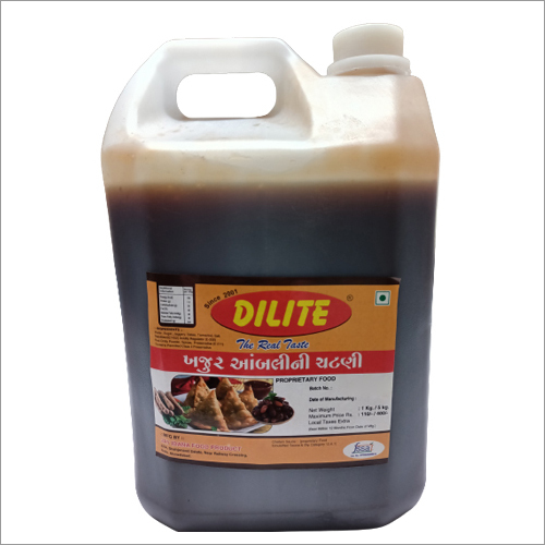 Good Quality 5 Kg Khajur Imli Sauce