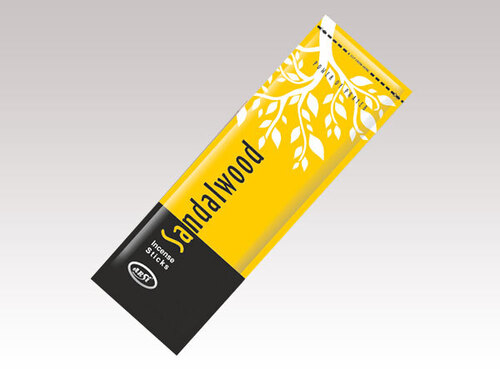 Laminated Incense Sticks Pouch - Aluminium Foil, 38 Microns Thickness, Glossy Finish | Multi-Layer Lamination, Rotogravure Printing, Heat Sealed