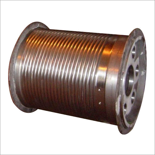 सिल्वर क्रेन रोप ड्रम