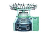 गद्दे के कपड़े के लिए जक्वार्ड वृत्ताकार बुनाई मशीन