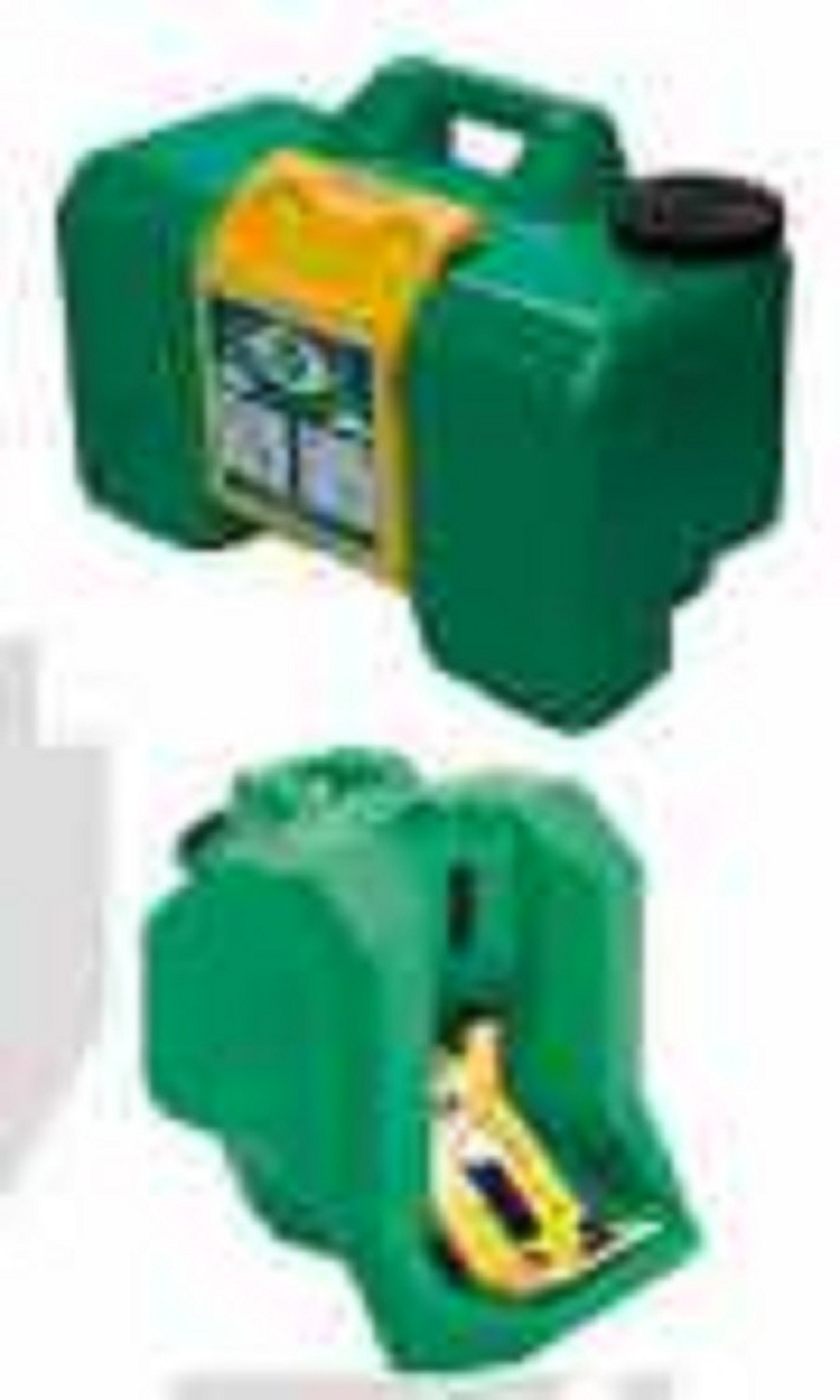 Green And Yellow Eye Wash Fountain Gi Foot Operated