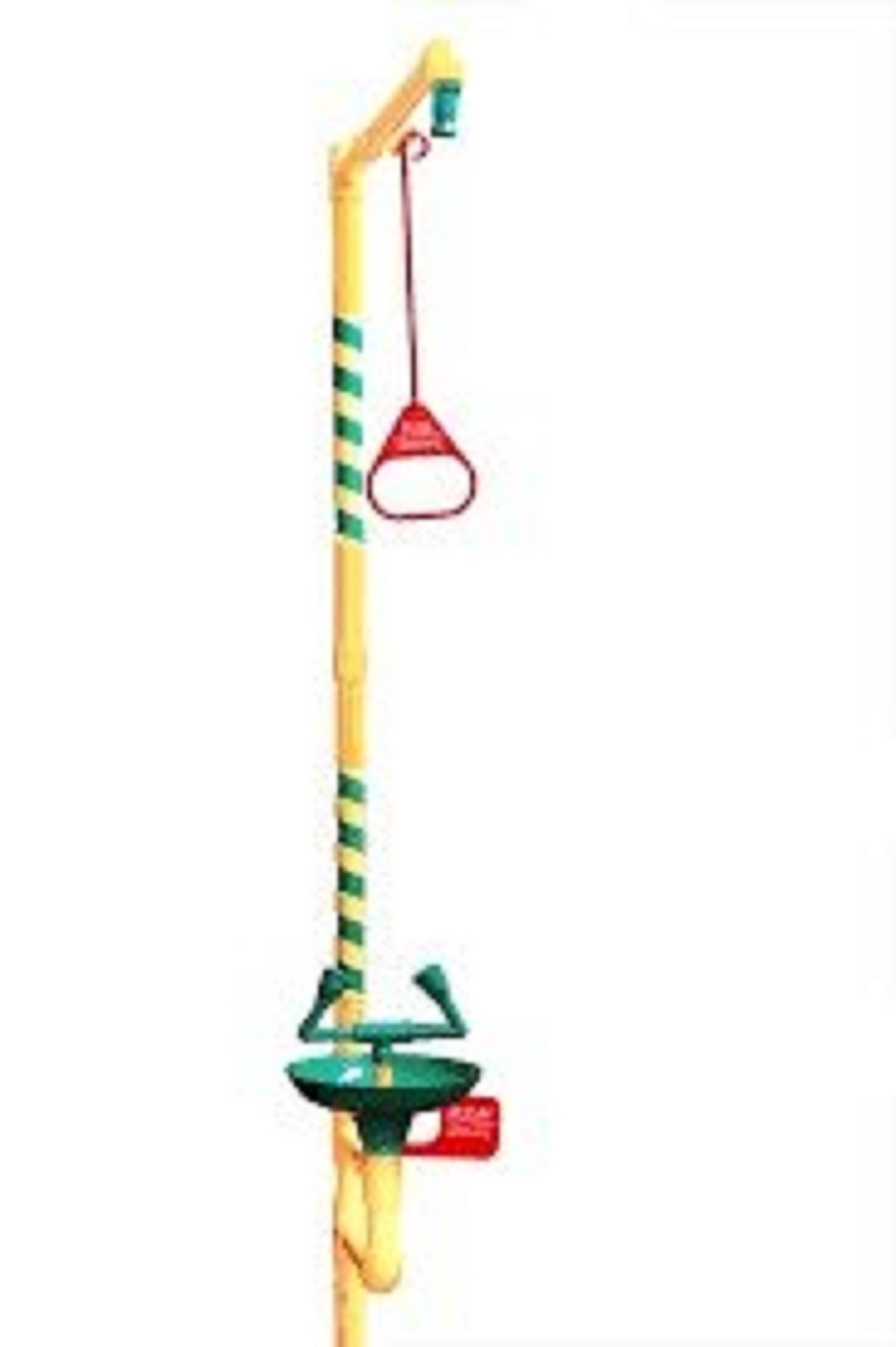 Green And Yellow Eye Wash Fountain Gi Foot Operated