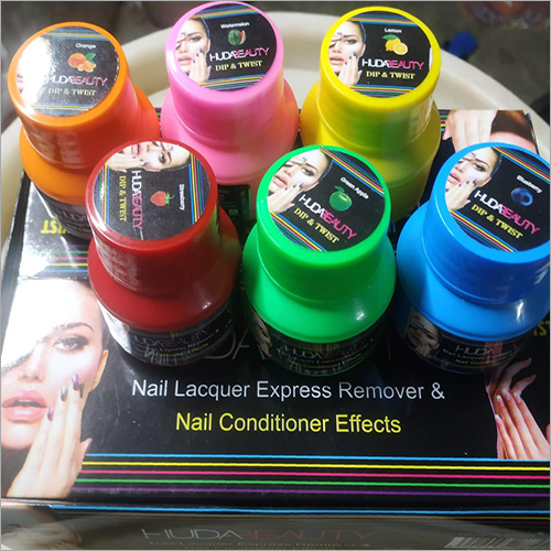 Dip And Nail Paint Remover - Nail Polish Remover Wipes, Fast-Drying Chemical Formula, Ideal for Smooth Ridge Filling and Nail Strengthening