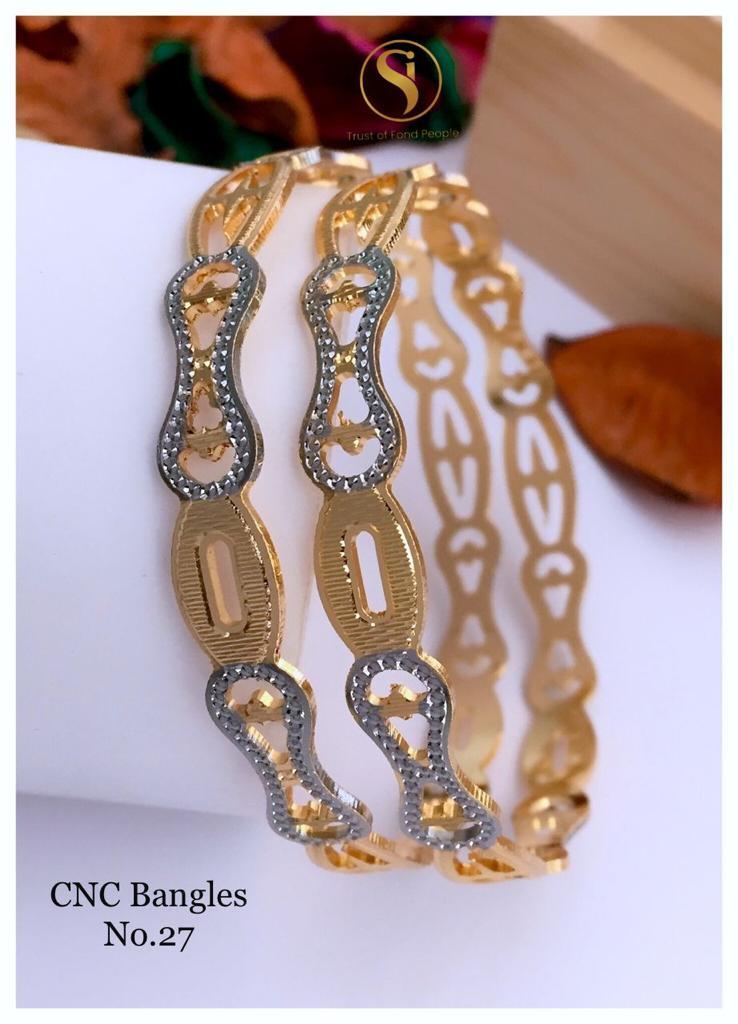 Cnc Design Bangle