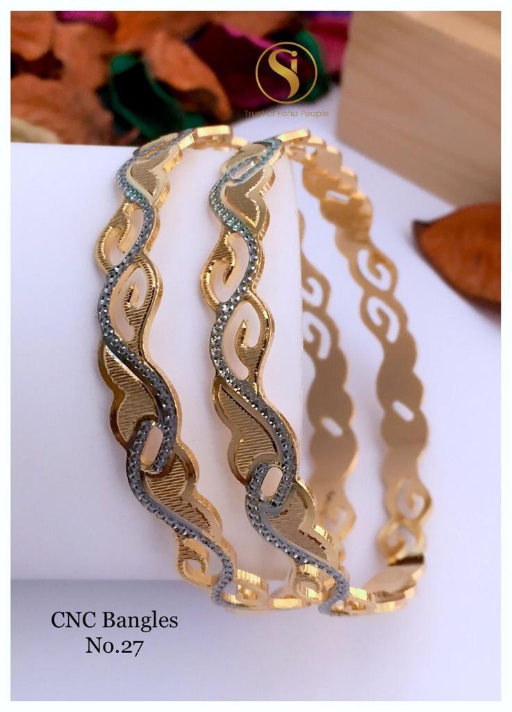 Cnc Design Bangle