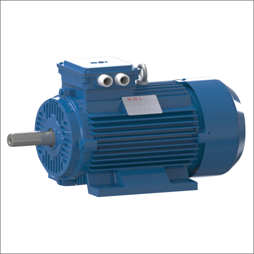 3 Phase Induction Motor - Double Phase | Electric Start, Drip-Proof, Mechanical Seal