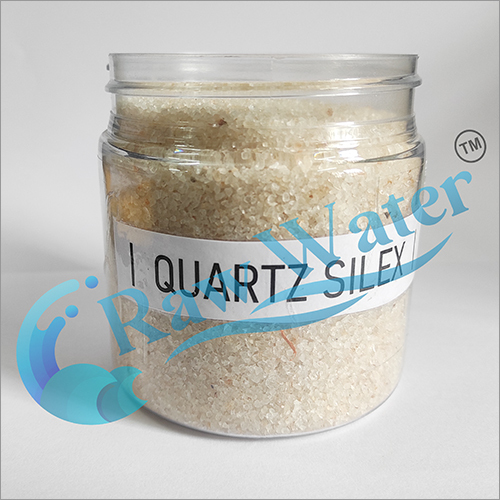 Quartz Silex - High Purity Crystalline Silica Filter Media | Industrial Grade, 40 Kg Bag, White Color, Room Temperature Storage