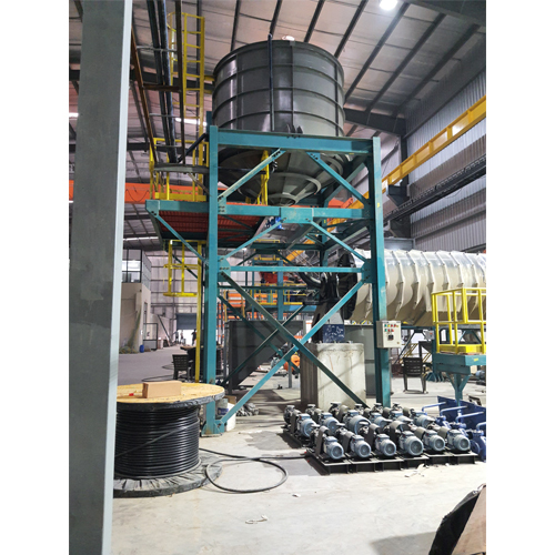Gray Bio Product Mixing Tank