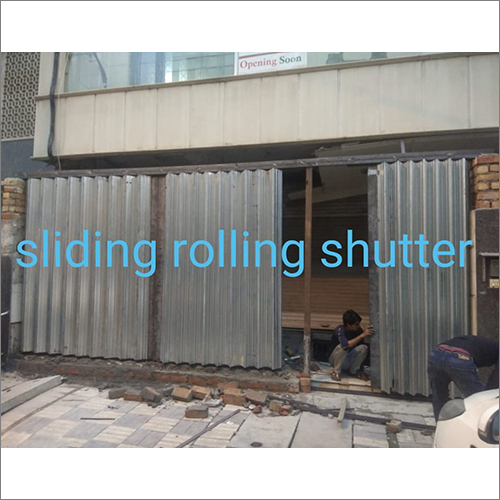 Sliding Roller Shutter - Aluminum, Vertical Opening, Manual Operation | Insulated Exterior Design For Enhanced Performance