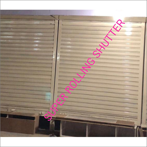Steel Sliding Roller Shutter - Aluminum Material, Vertical Opening Pattern, Manual Operating Mode | Versatile Use For Garages, Schools, Kitchens, Prisons, And Warehouses