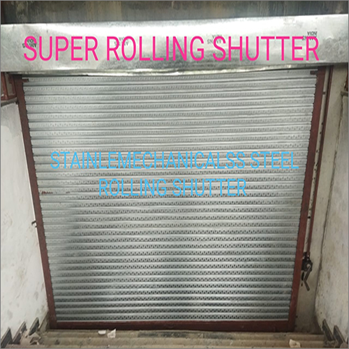 Steel Sliding Roller Shutter - Aluminum Material, Vertical Opening Pattern, Manual Operating Mode | Versatile Use For Garages, Schools, Kitchens, Prisons, And Warehouses