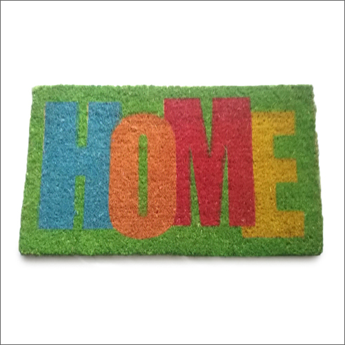 Printed Home Coir Door Mat