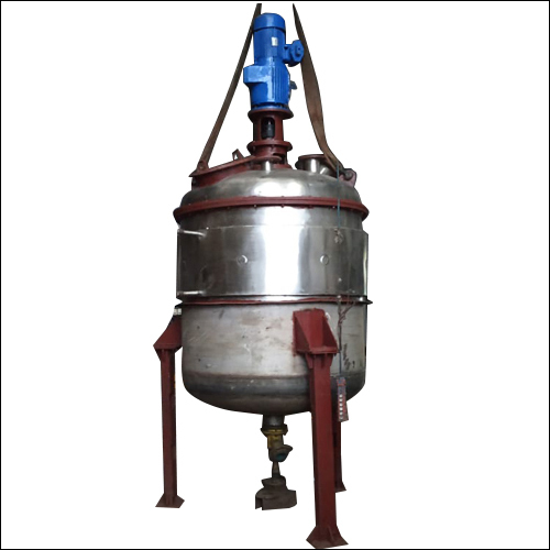 Stainless Steel Liquid Mixing Tank - New Industrial Use, Gray Color, High Durability and Performance