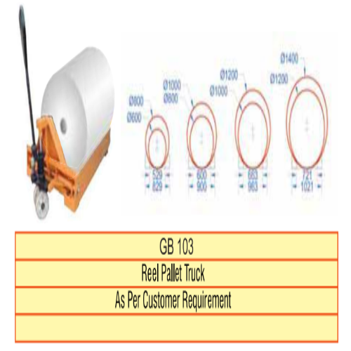 Reel Pallet Trucks - Application: Industrial