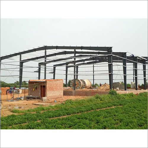 Grey Industrial Ms Prefabricated Structure