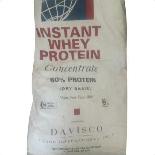 Dry Basis 80% Whey Protein Concentrate Dosage Form: Powder