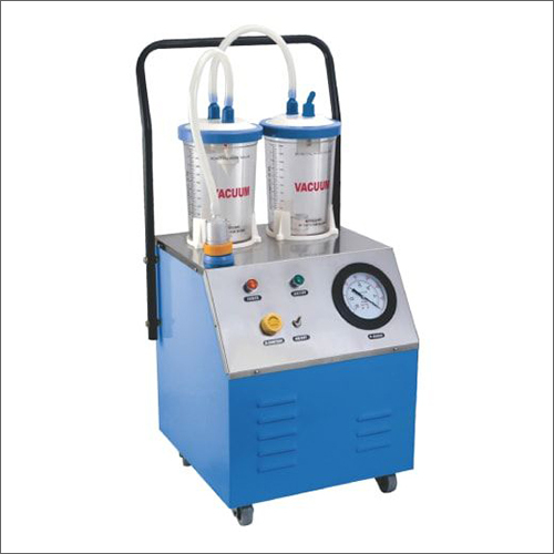 Blue Automatic Suction Machine