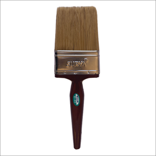 4 इंच फिलामेंट पेंट ब्रश हैंडल सामग्री: लकड़ी