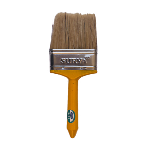 3 इंच मिक्स ब्रिसल वॉल पेंट ब्रश हैंडल सामग्री: लकड़ी