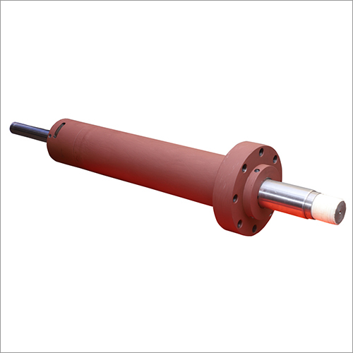 Hydraulic Double Rod End Type Cylinder - MS Material, Customized Size, Brown Color | 30 HP Power, 160 Bar Max Pressure, Industrial Usage