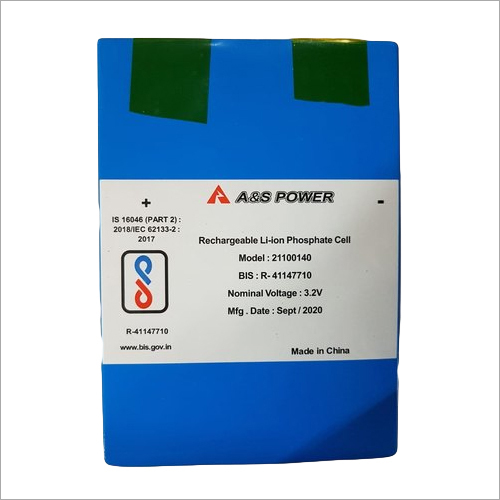 Blue 20Ah Lithium Prismatic Cell
