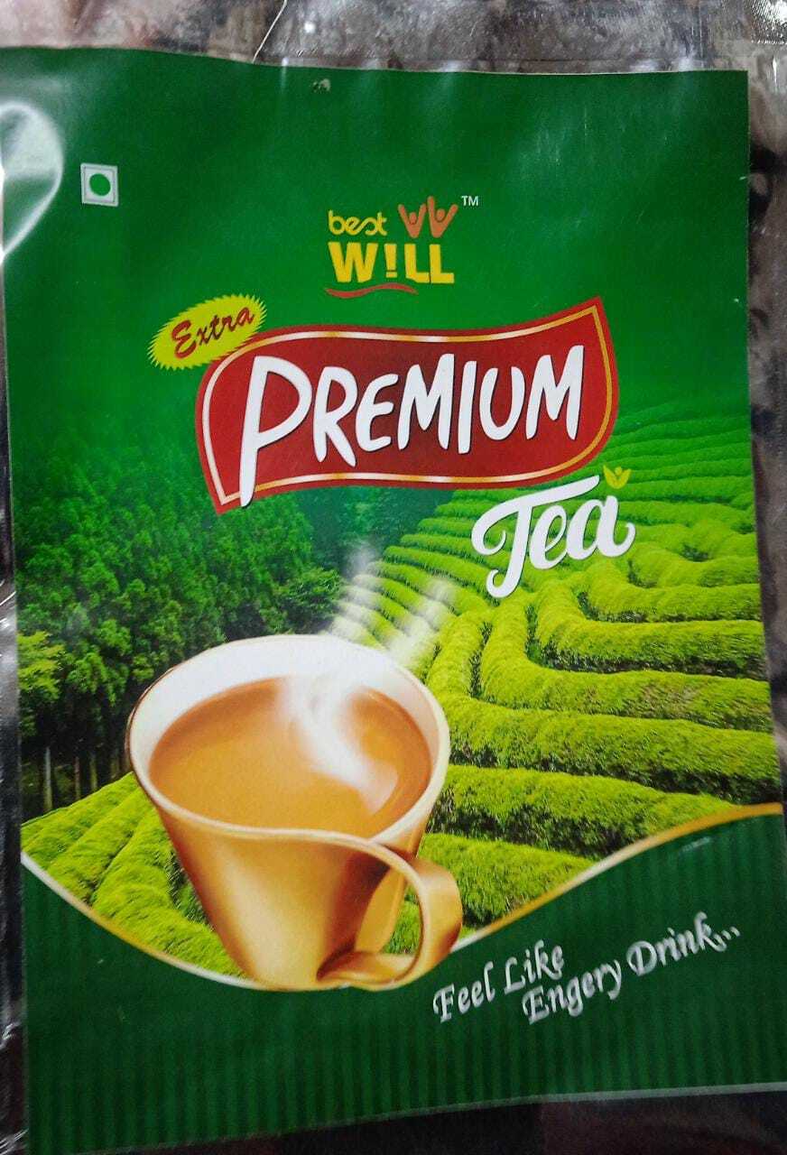 Bestwill Premium Tea - High Caffeine Loose Leaf Black Tea | Fresh Energic Flavor In Plastic Pouch