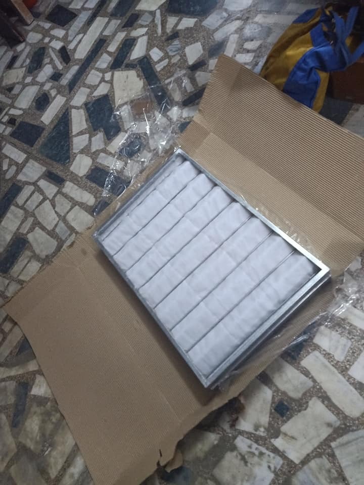 White Pre Filter Gi Sheet Frame