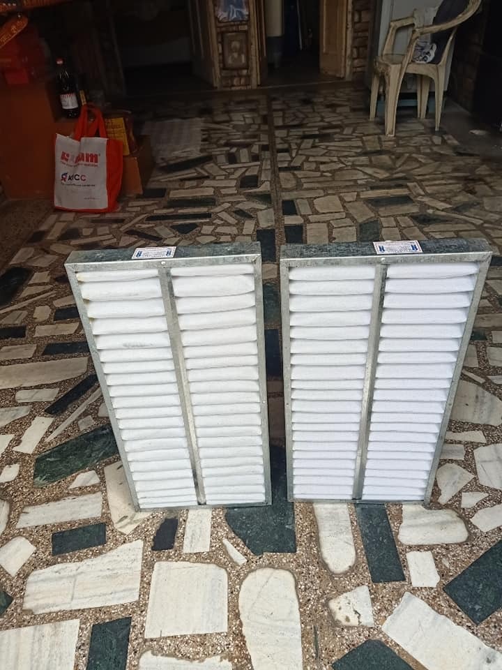 White Pre Filter Gi Sheet Frame