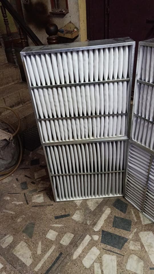White Pre Filter Gi Sheet Frame