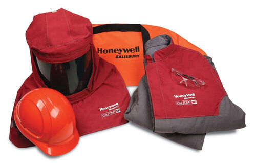 100 Cal Kit - Pro-wear Plus Arc Flash Garments, Honeywell Salisbury Prismshield Face Shields | Comfort, Style, Safety Integration