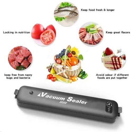 Black Vacuum Sealing Machine