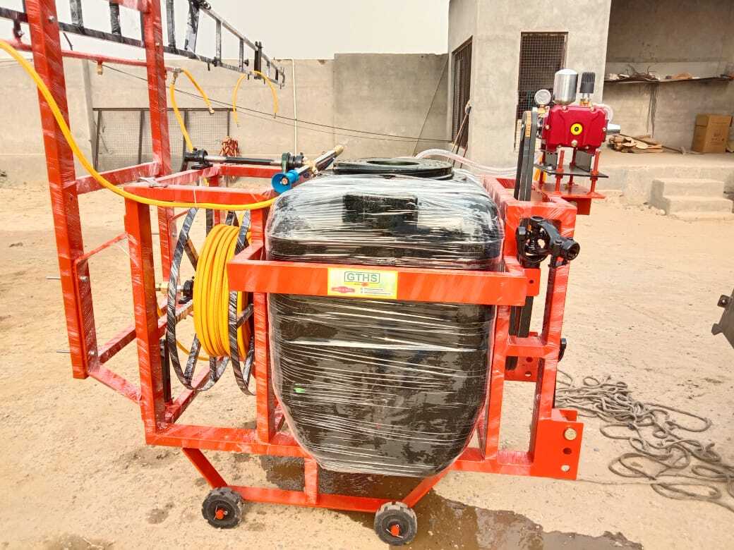 Red Agricultural Sprayer