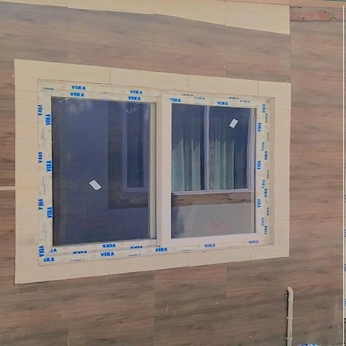White Upvc Sliding  Windows